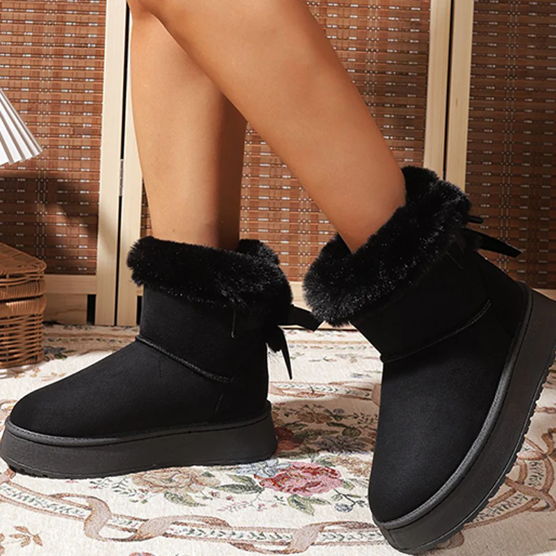 Women's Warm Cozy Snow Boots - Image 9