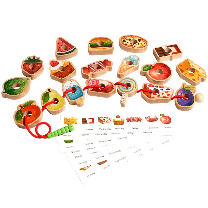 🎅Christmas Gift 50% OFF🎄Wooden Greedy Caterpillar Rope Toy for 3+ Year Old - Image 9